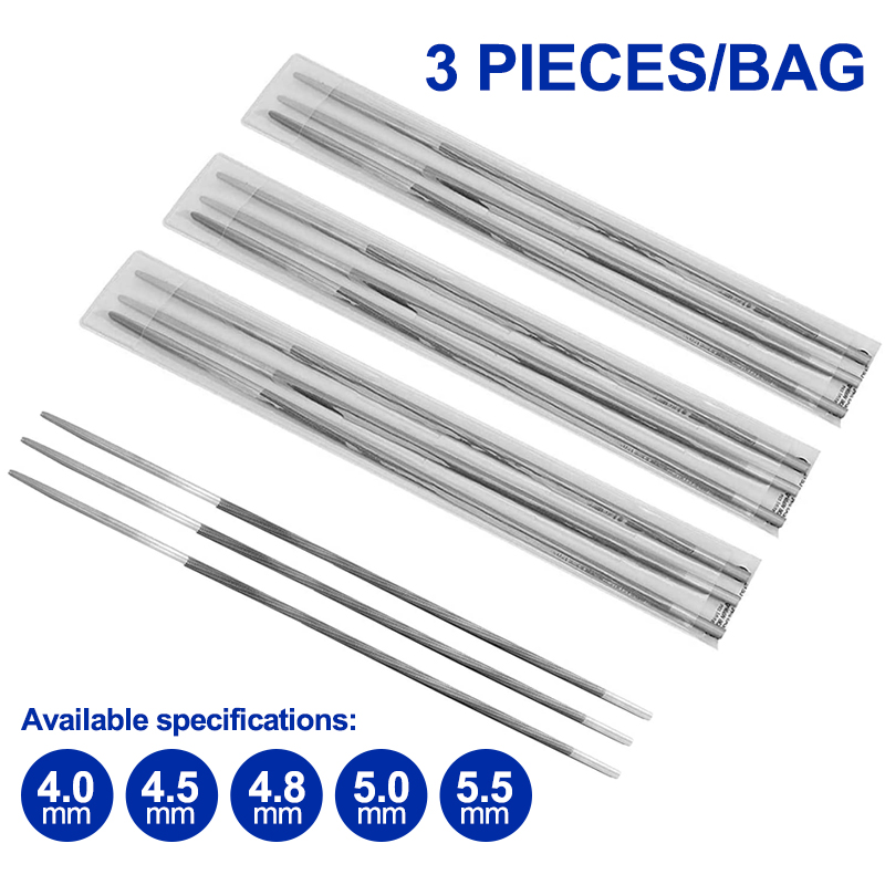 XCAN 3Pcs 4.0/4.5/4.8/5.0/5.5m - Woodworking File のレビューと価格