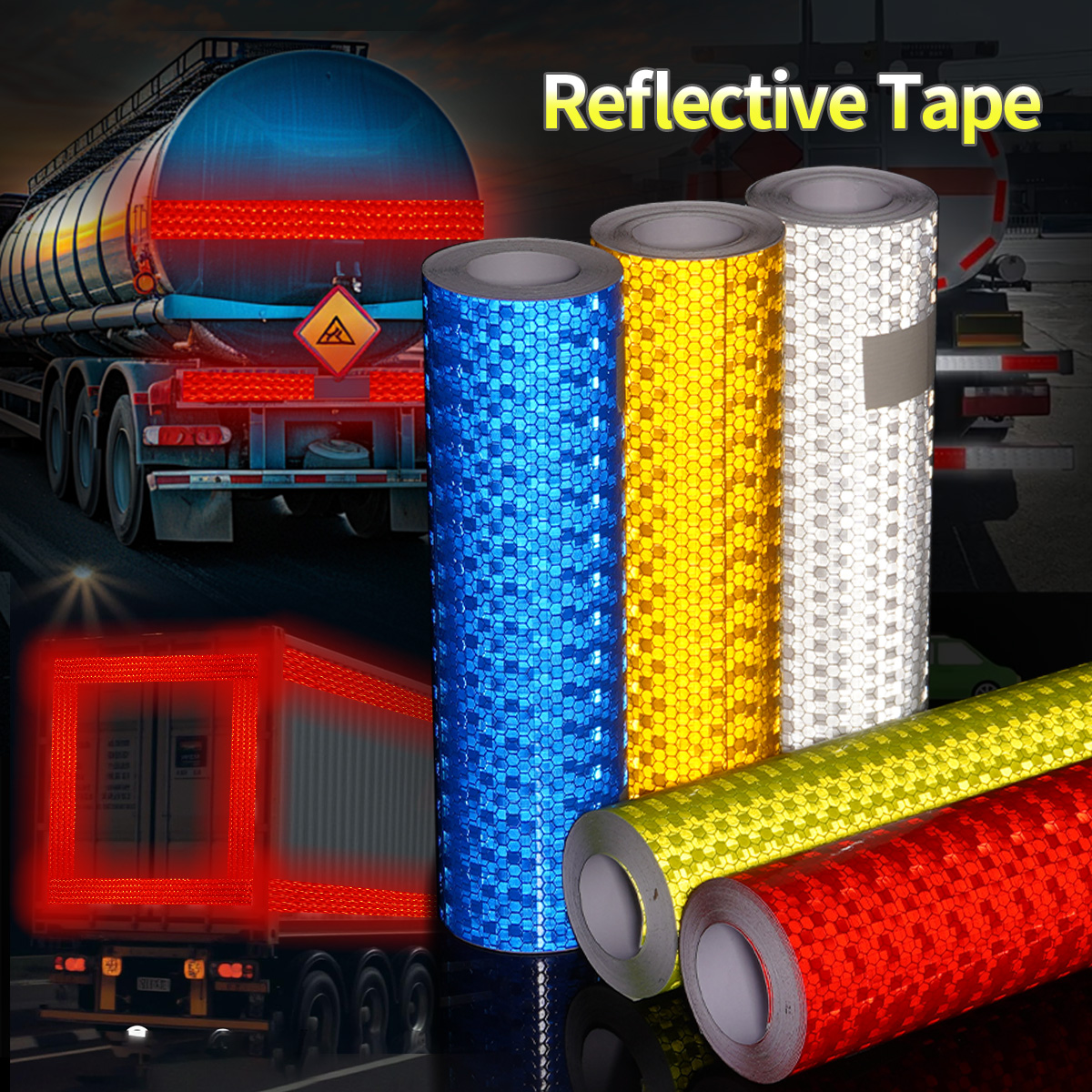 Reflective Safety Mark Tape St - Woodworking Classes のレビューと価格