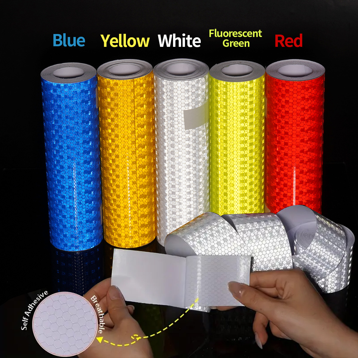 Reflective Safety Mark Tape St - Woodworking Classes のレビューと価格